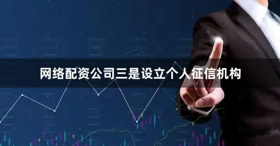 网络配资公司三是设立个人征信机构