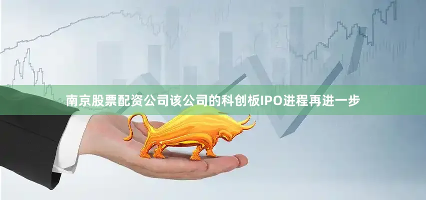 南京股票配资公司该公司的科创板IPO进程再进一步